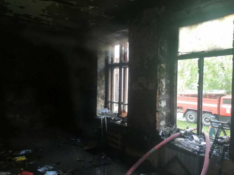 В Челябинской области загорелась школа. ФОТО
