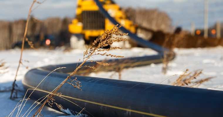 строительство российского газопровода